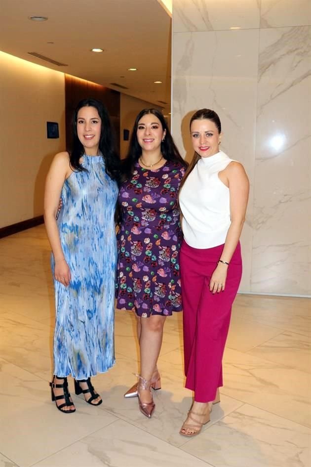 Lorena Silva, Daniela Gutiérrez y Grecia de León