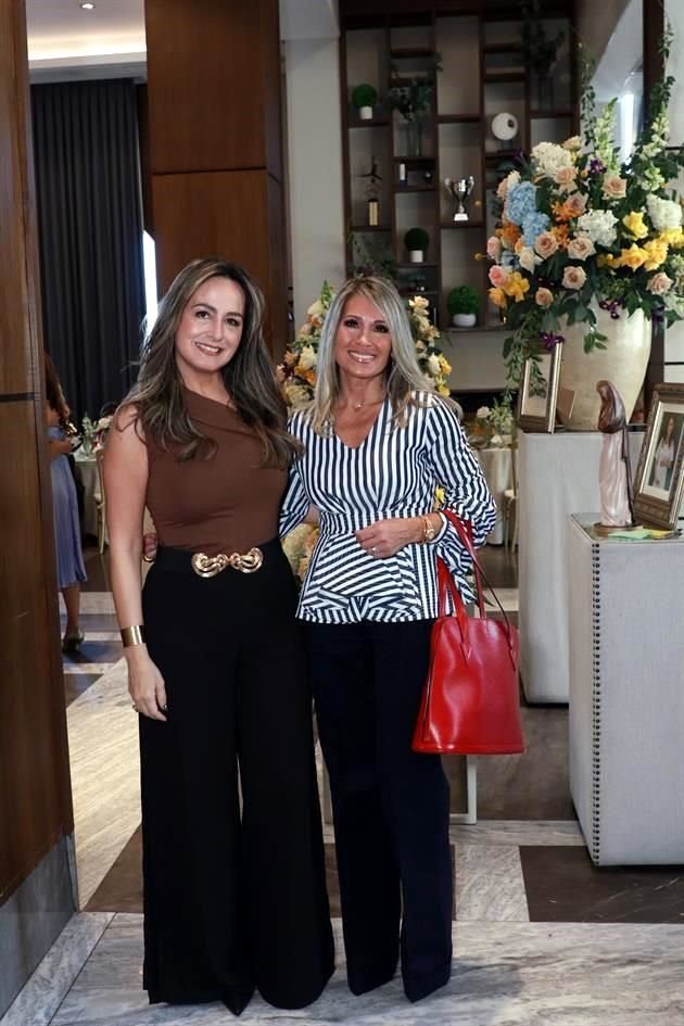 Betty Ochoa de Treviño y Maricela Garza de Montemayor