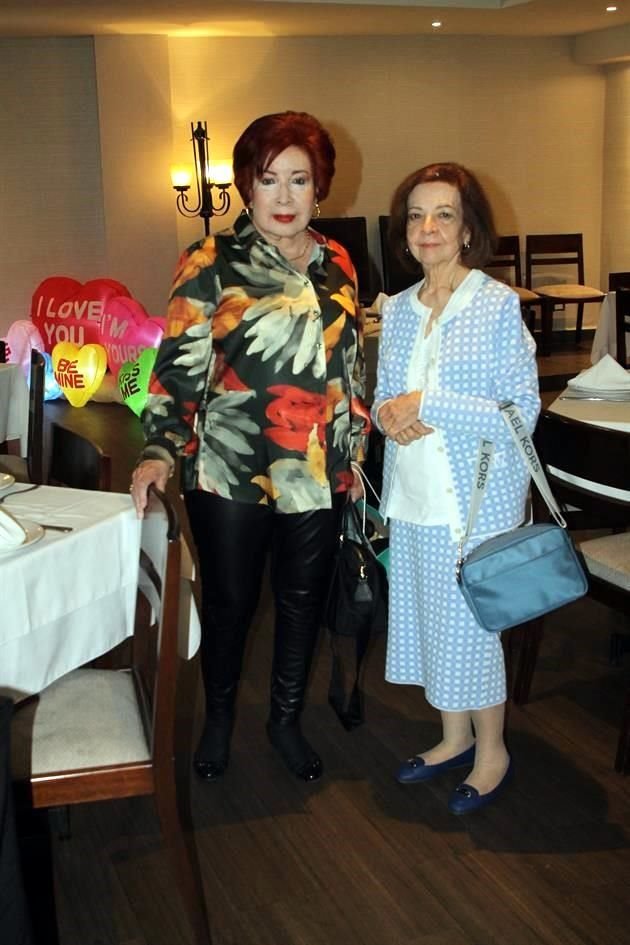 Laura Cortés y Gloria Villarreal