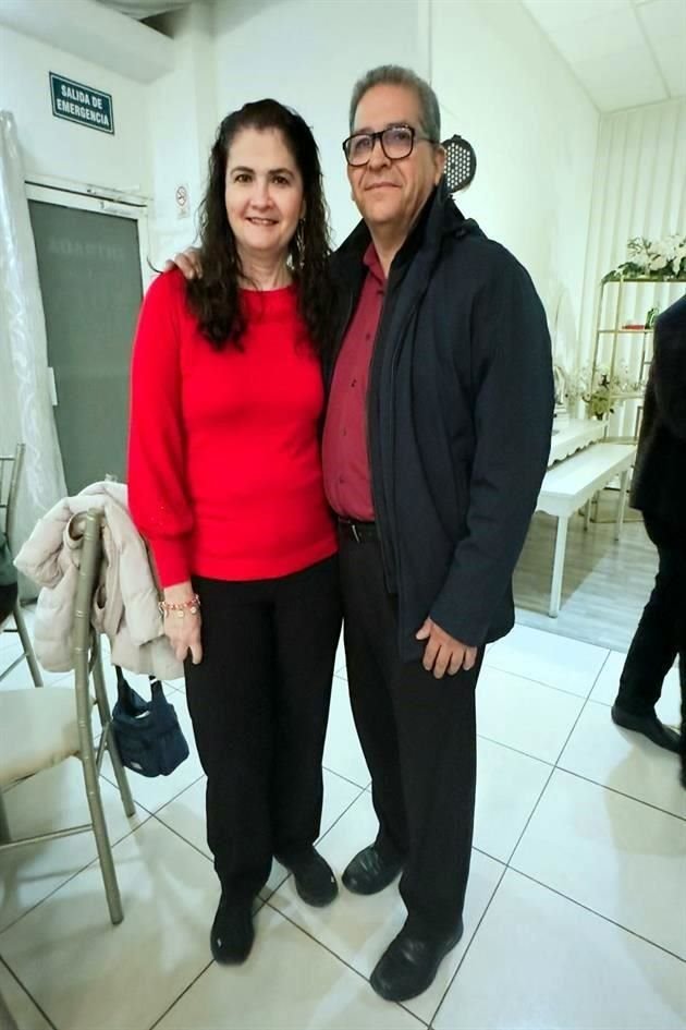 Patricia Garza y Héctor Neira