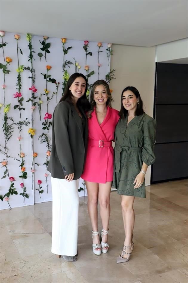 Sophia López, Paola Prieto y Fernanda Ibarra