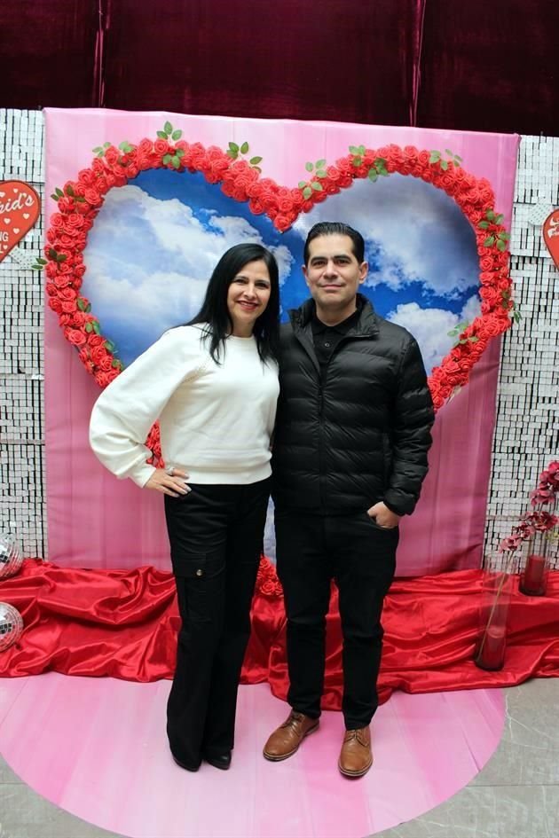 Lissett Valdéz y Mauricio Garza