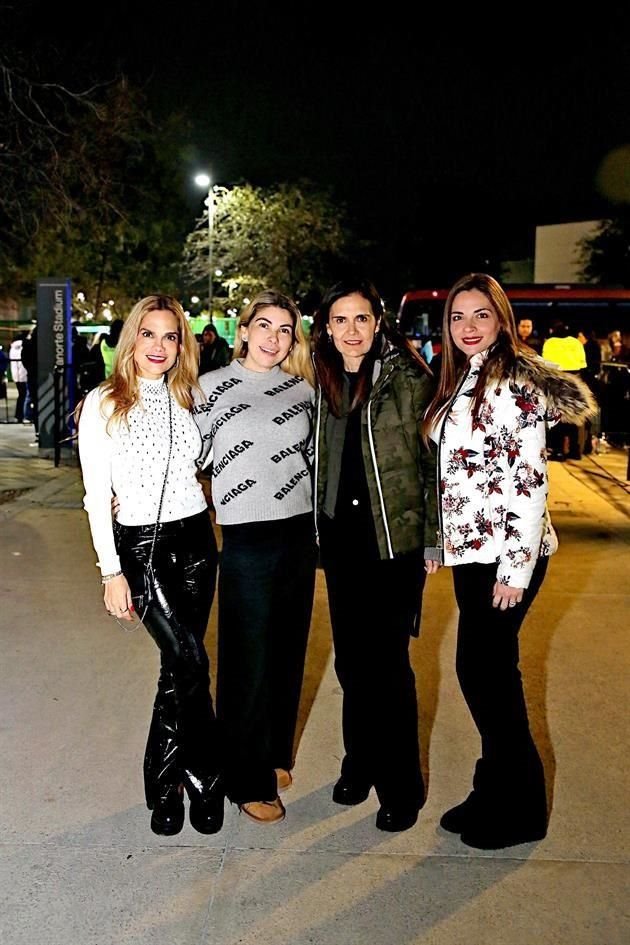 Hérica Cortés de Scott, Roberta Barrera de Selem, Olga Canales y Rebeca Ferrara