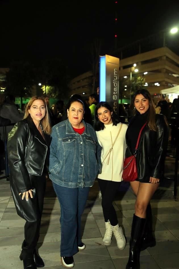 Ana Moctezuma, Pilar Franco, Amy Castro y Ana Moctezuma
