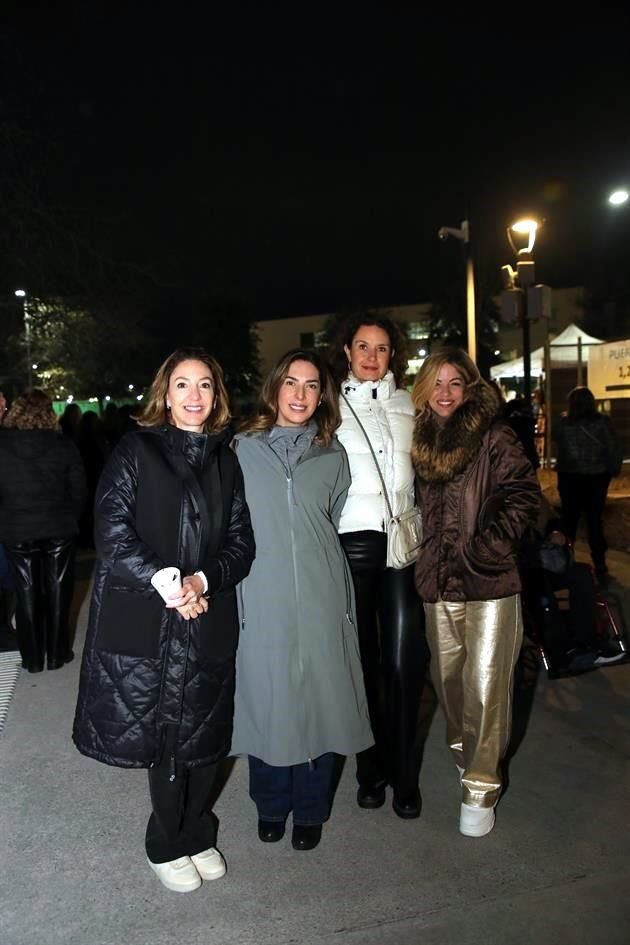 Elizabeta Parboni, Andrea Ramírez, Mónica Pérez y Luciana Gil