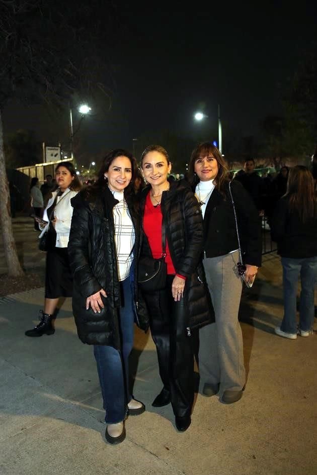 Yancy Rodríguez, Karla Rodríguez y Mónica Ortiz
