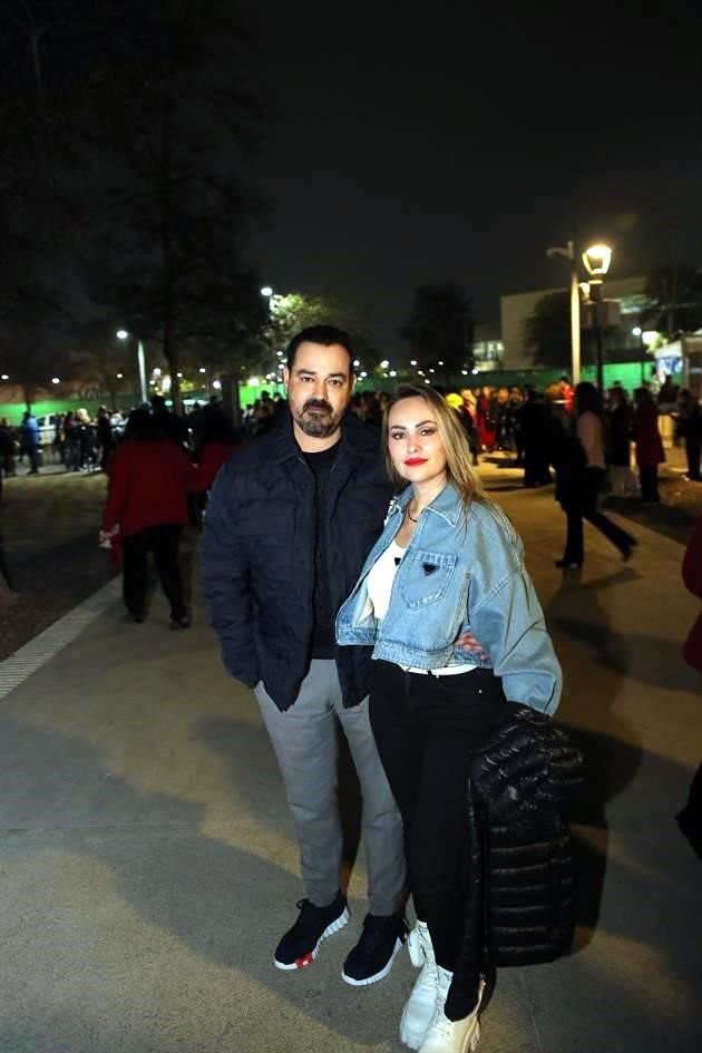 Jorge Garza y Érika Salazar