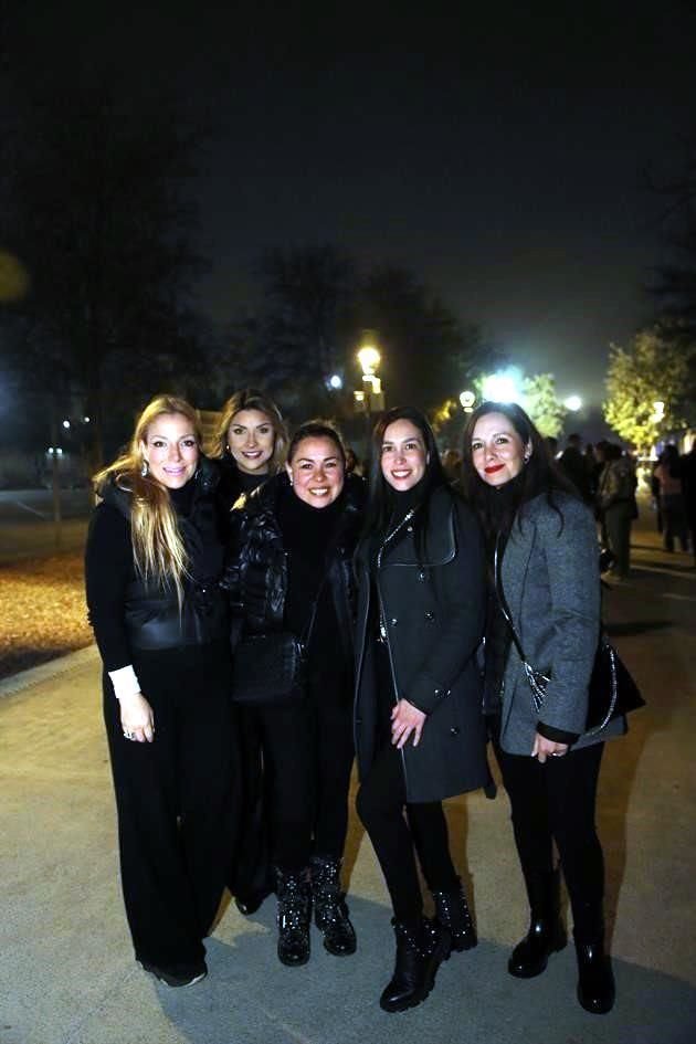 Alma Rodríguez, Eli Valtierra, Cinthia Lozano, Vanessa Sierra y Carla García