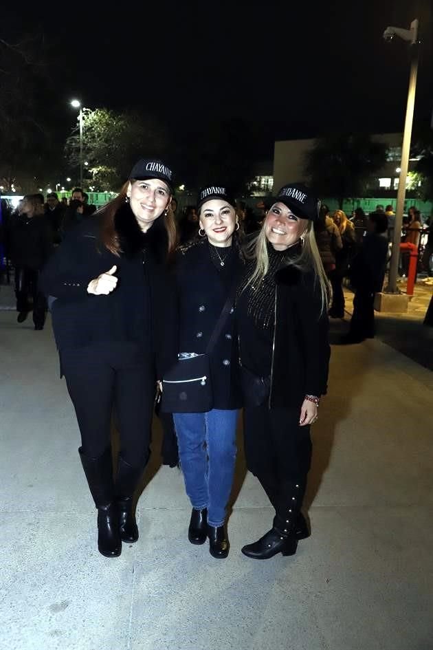 Maru Walls, Lily Valdés y Nancy Lozano