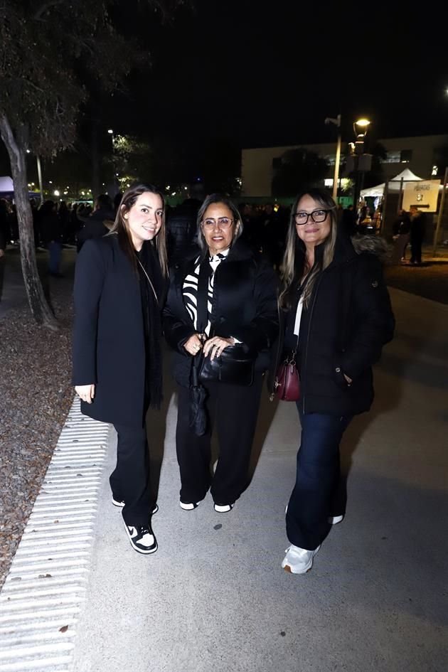Brianda Guerra, Lety Ponce y Lupita Fabela