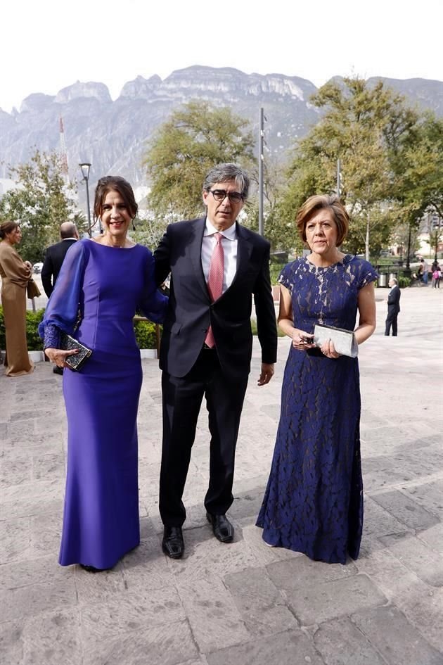 Tere Rubio, Guillermo Rodríguez y Cecilia de Junco