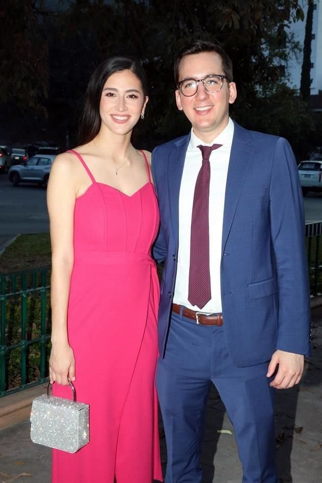 Ana Sofía Gómez y Andrés Peña