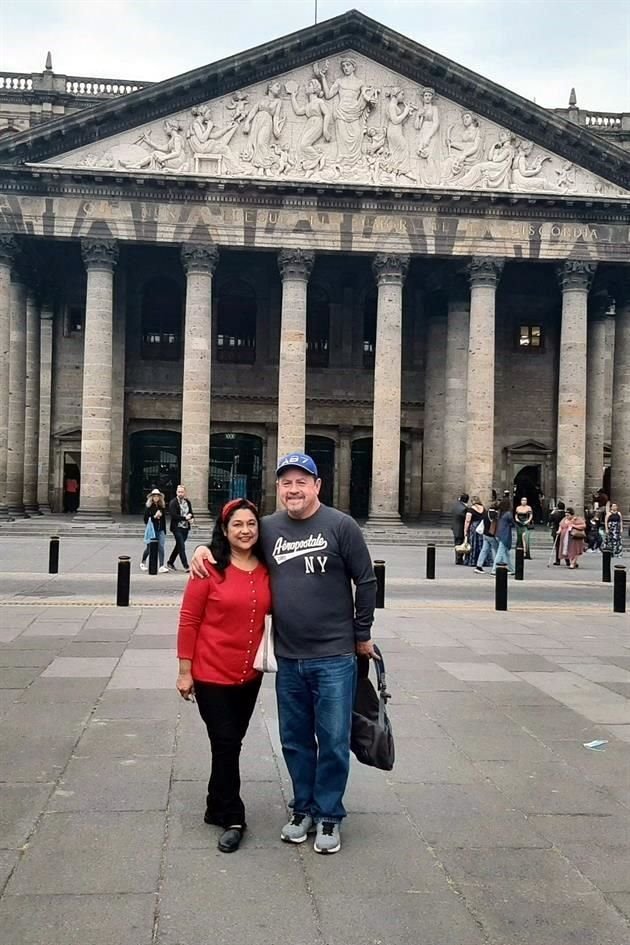 Marcos Valero y Adriana Ceballos