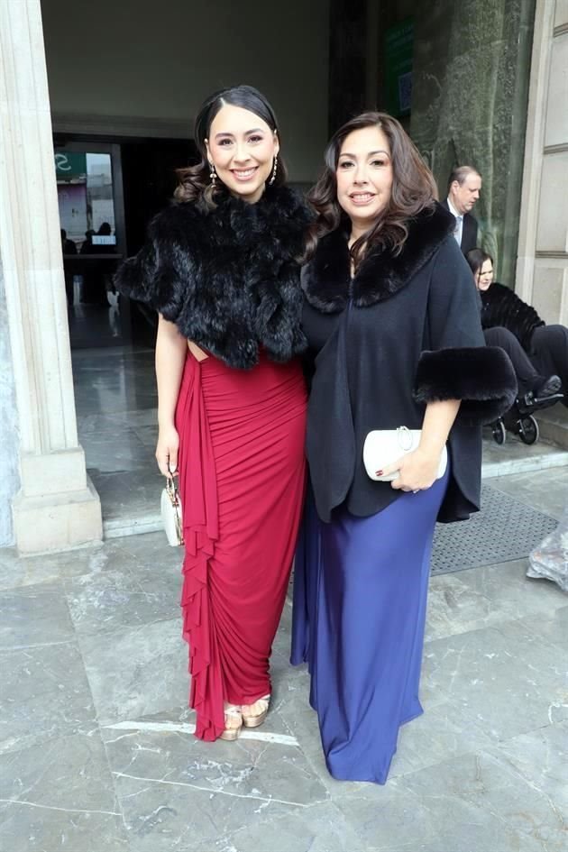 Catalina González y María Elena Cedeño