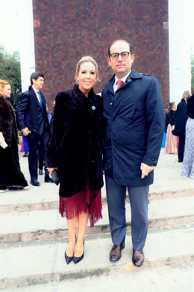 Bárbara Duarte de Garza y Gerardo Garza Zambrano