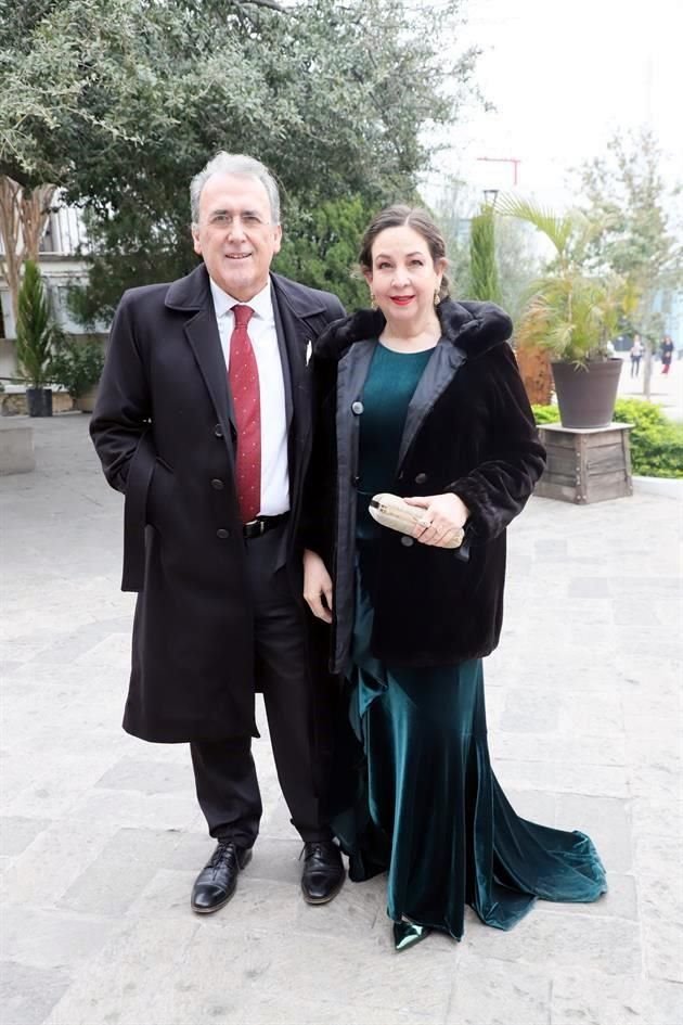 Ricardo Martínez y María Vallina