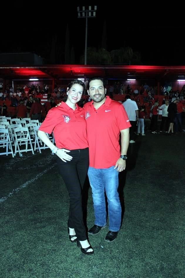 Aline García Cano y Jorge Cantú