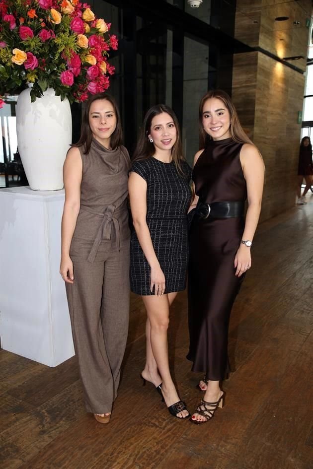 Ana Luisa González, Paulina García y Fernanda Hernández