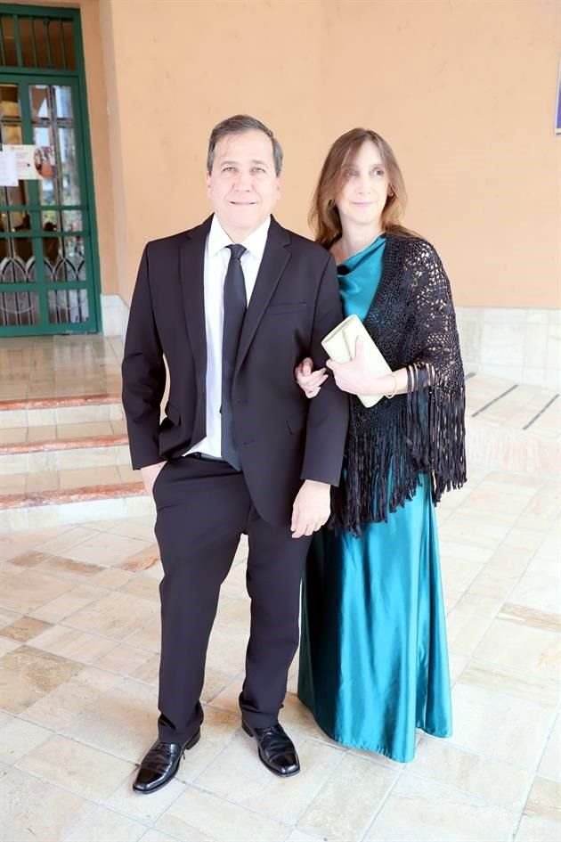 Carlos Ibarra y Lucía Martínez de Ibarra