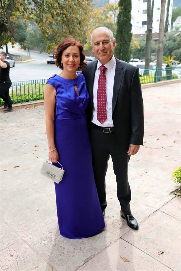 Lucía Lozano de Barrera y Álvaro Barrera