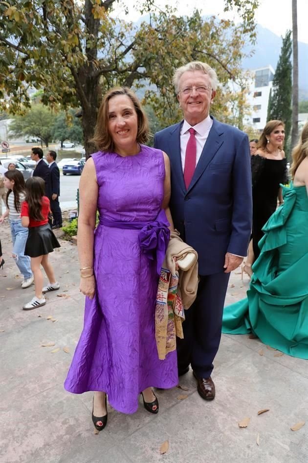 Mágala Martínez de Martín y Pedro Martín