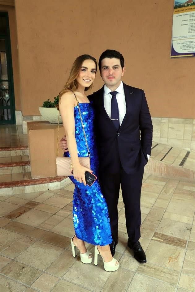 Katia Cavazos y Arturo Leal