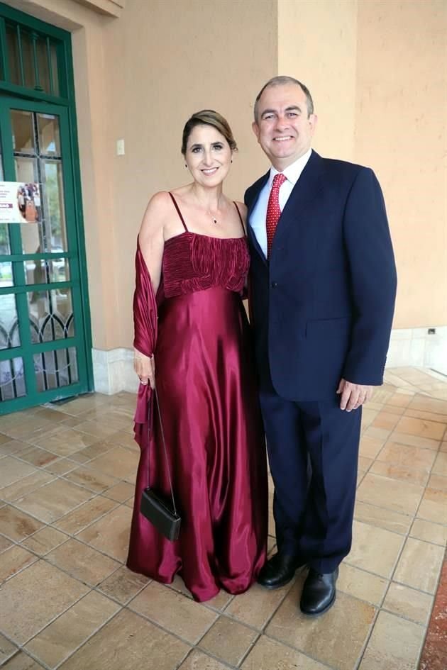 Rocío Suárez de Ortiz y Mauricio Ortiz