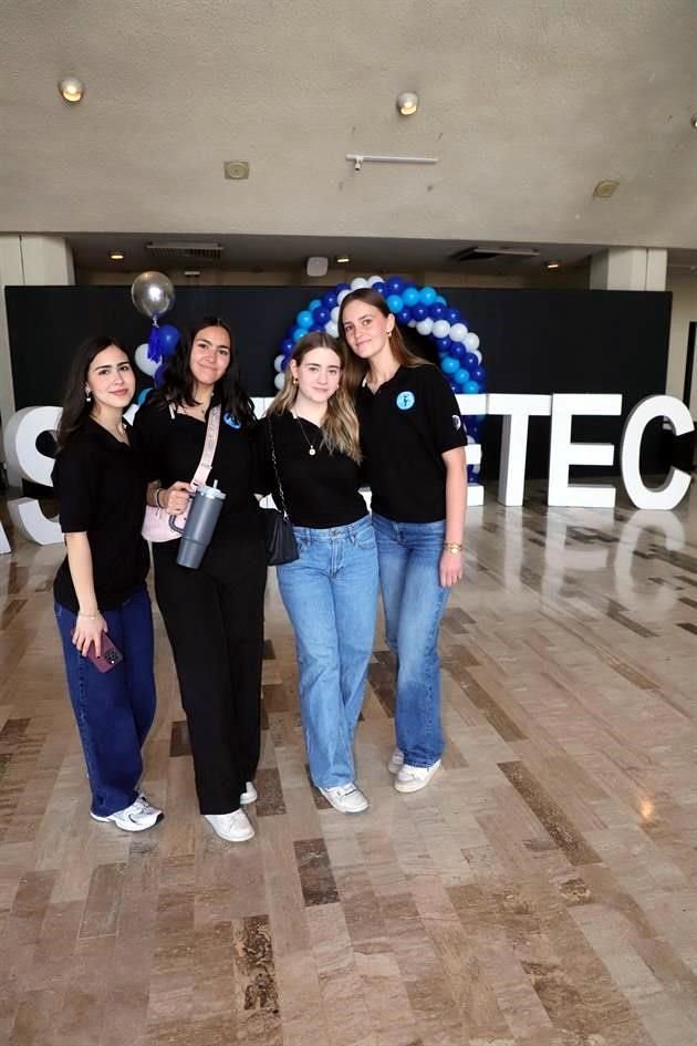 Mariana Bollella, Mariana Saldaña, Bárbara González y Mila Ostberg