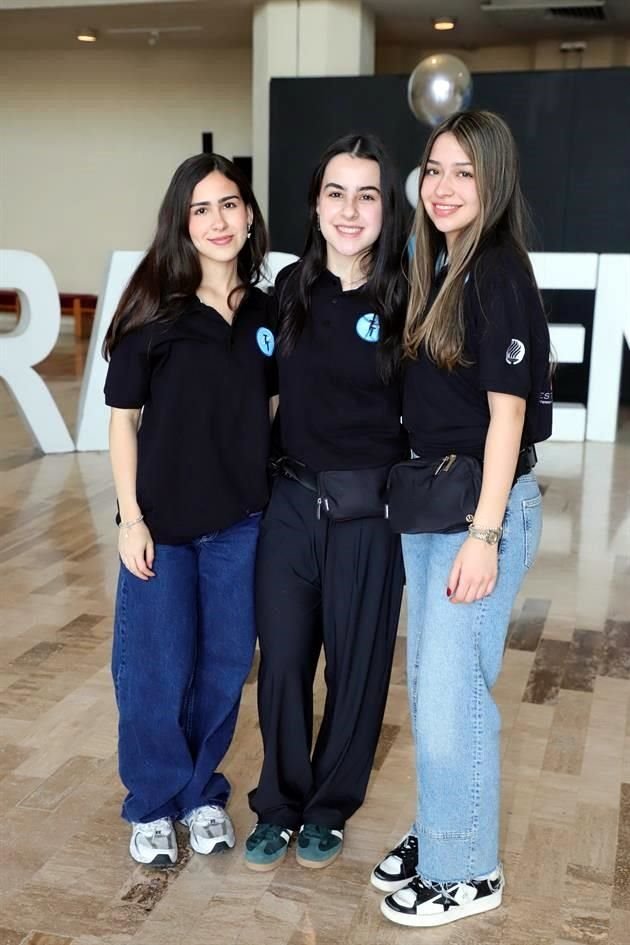 Mariana Bollella, Luisina Pérez y Vivi Lamas