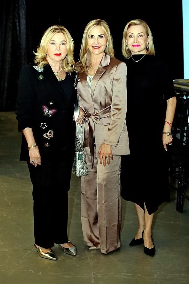 Ana Coello de Nájera, Mónica Buerón de Villarreal y Margarita de la Maza de Reyes