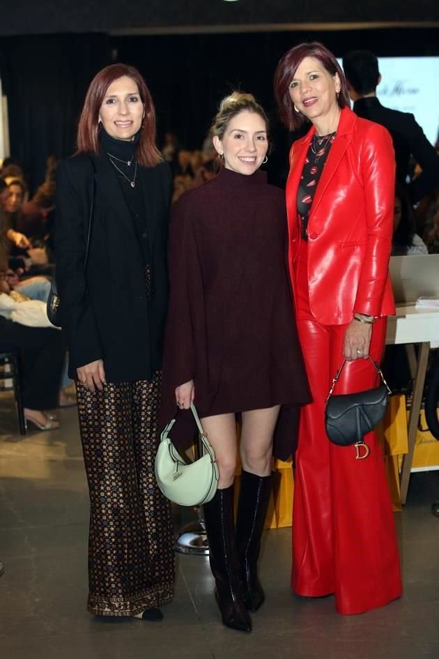 Paulina Farías, Paulina Chapa y Lucila Garza