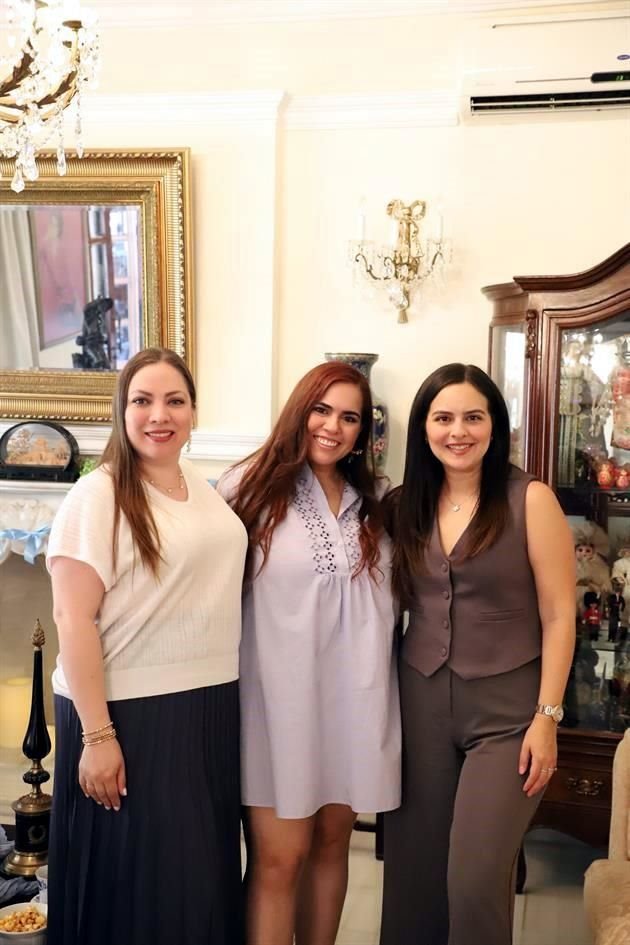 Sara Hernández, Samantha Cabal y Karina López