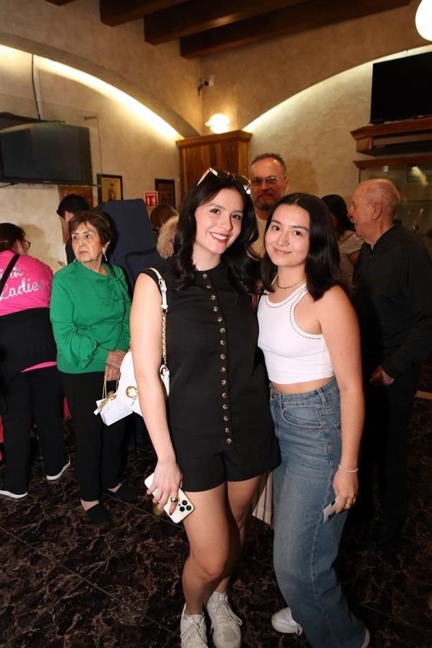 Valeria Elizondo y Valentina Elizondo