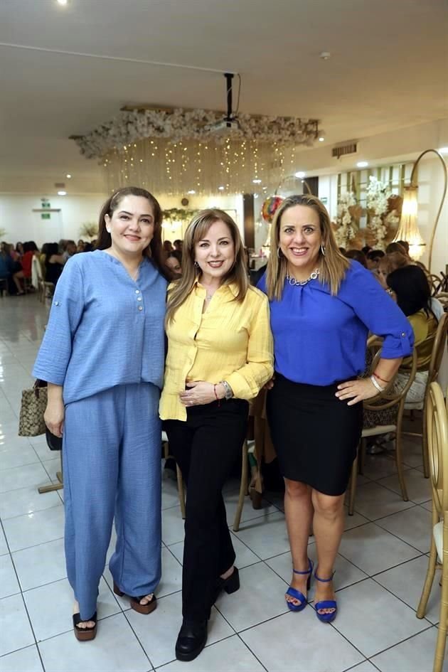Mariela Leal, Griselda Guajardo y Verónica Sepúlveda
