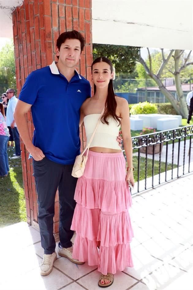 David Elizondo Muñiz y  Andrea Luna Rodríguez
