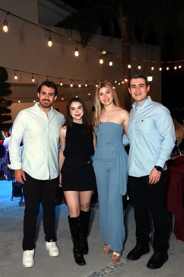 Eugenio Cepeda García, Natalia Barrera, Laura Andrea González de Cepeda y Alejandro Cepeda García