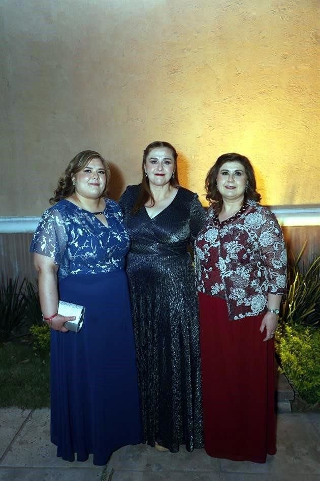 Mónica Elizondo, Sandra Elizondo y Claudia Elizondo