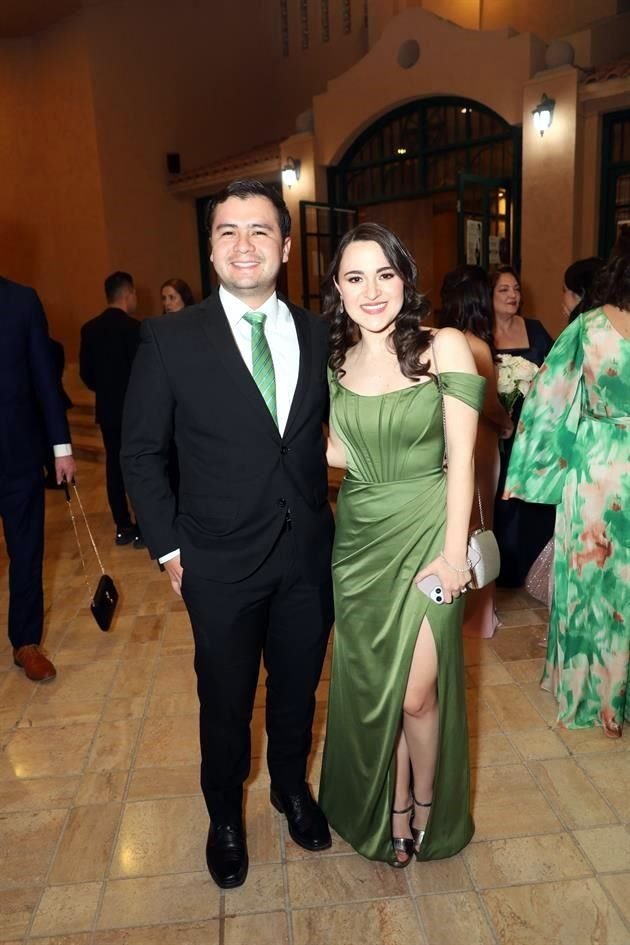 Elio Contreras y Natalia Siller