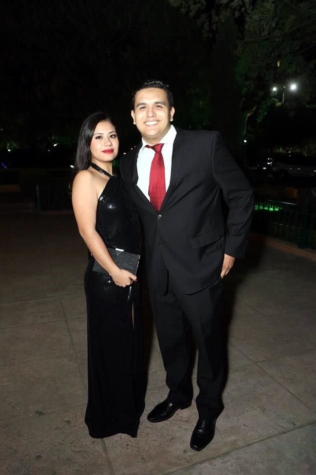 Atenas Nieto y Alberto Elizondo