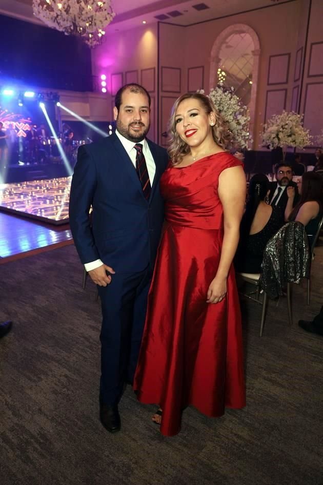 Óscar Rodríguez y Arlette Gómez