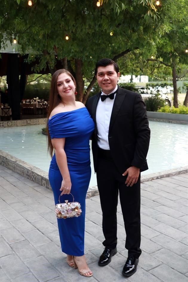 Marcela Morales y Pedro López