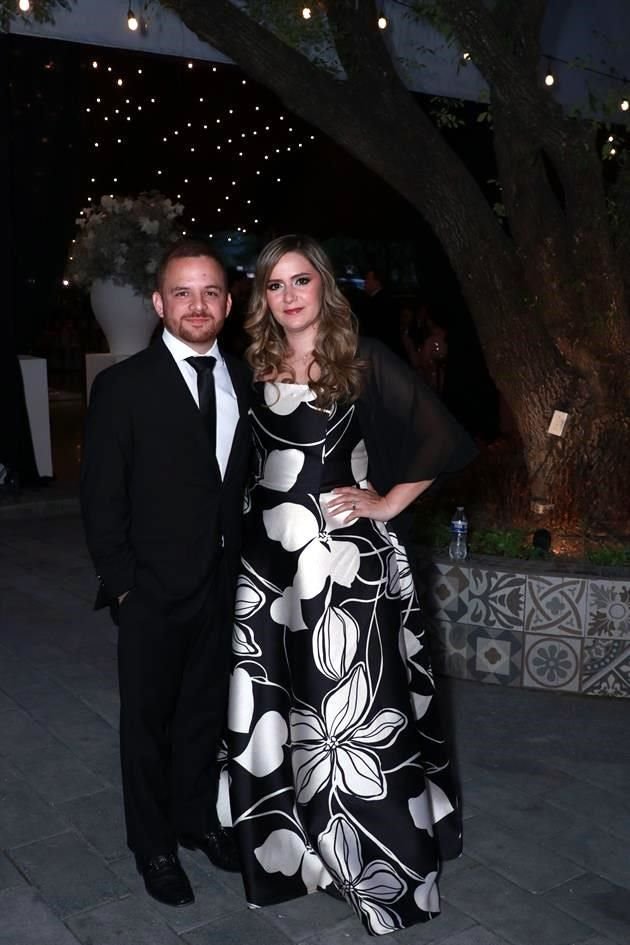 Aldo Argüelles y Andrea Morán