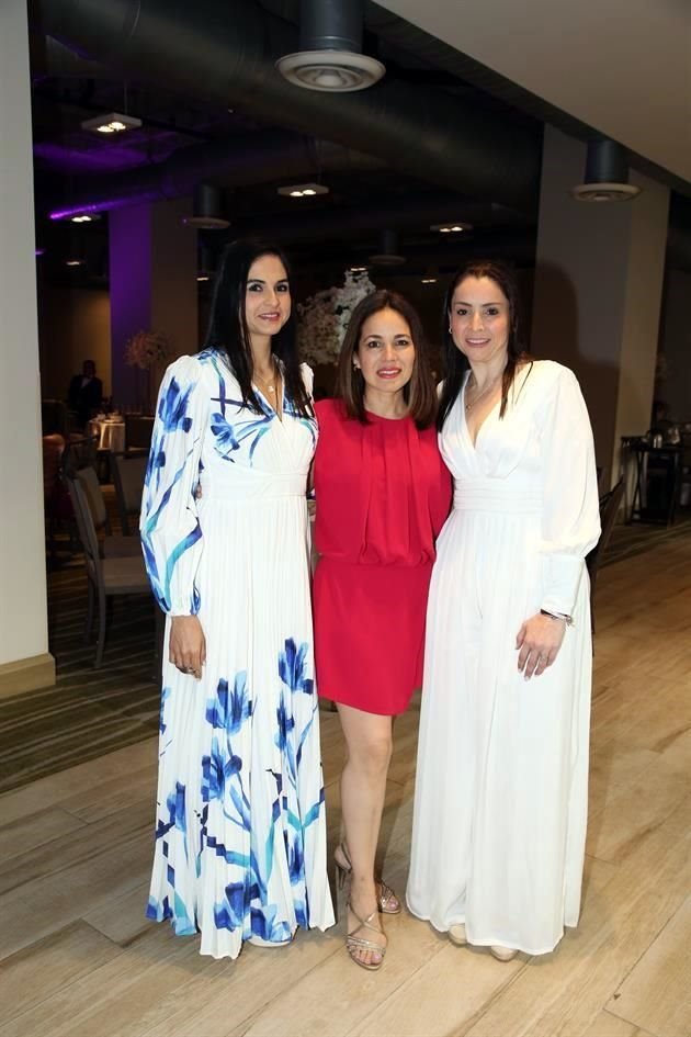 Emma Ramírez, Magüi Barbosa y Marcela Garza