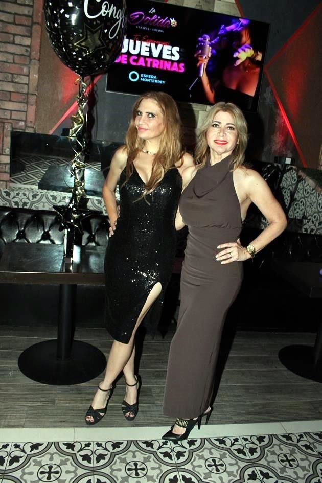 Ana Llaguno y Nora Ancer