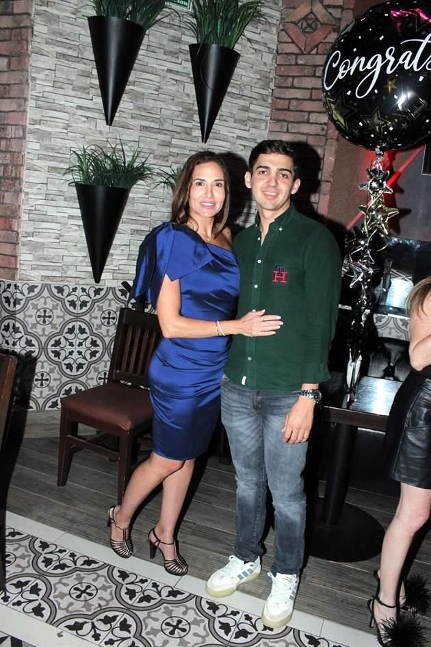 Mabel Guerra y Alexis Garza