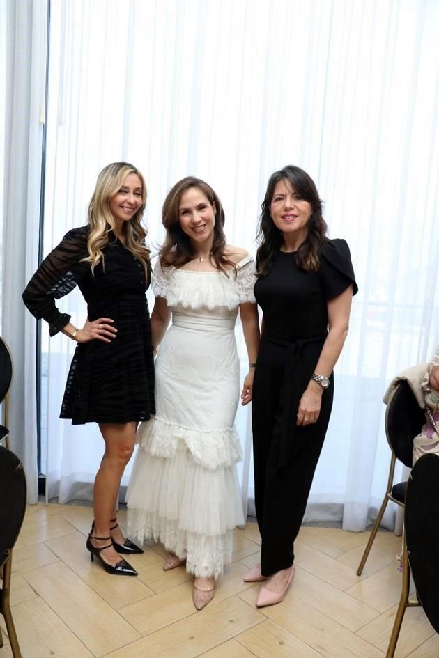 Carolina Pino, Mariana Bartolomé y Lilia Lerma