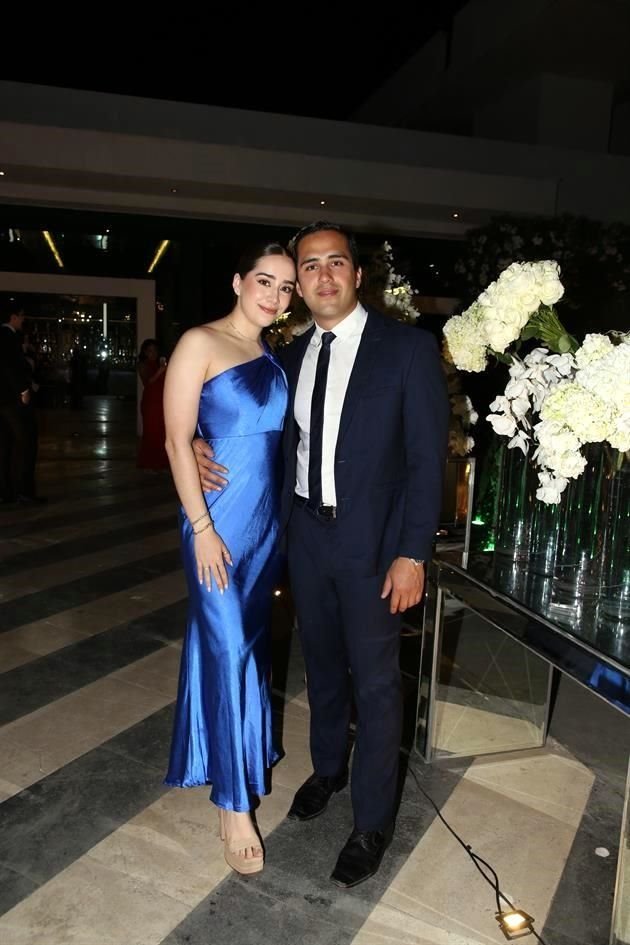 Silvia Garza y Fabrizzio Mejía