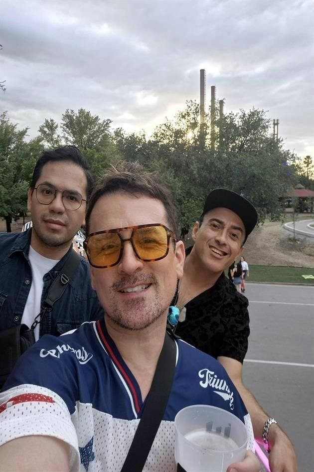 Mau Bernal, Armando Fausti y Esteban Vázquez