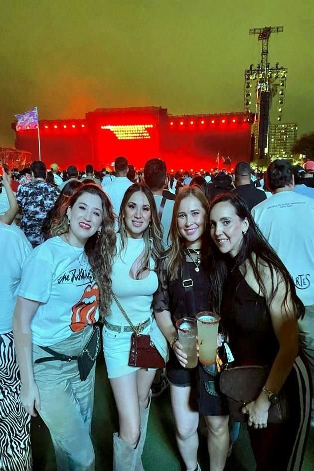 Mariana Grijalva, Laura Grijalva, Mony Cantú y Ale Cantú
