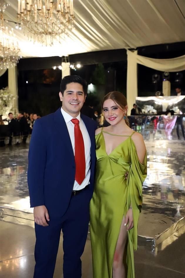 Ian Rodríguez y Nadja Hamdan
